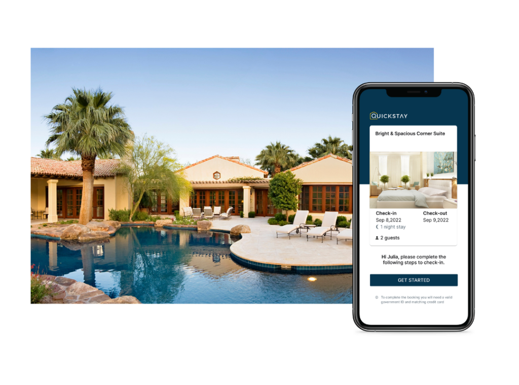 Homepage Automated guest experience