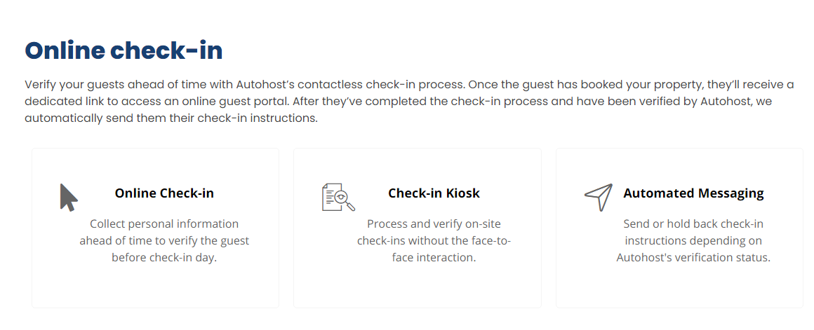 online check-in